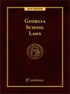 cover image of Georgia School Laws